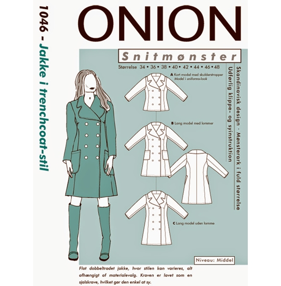 Onion 1046 Snitmønster
